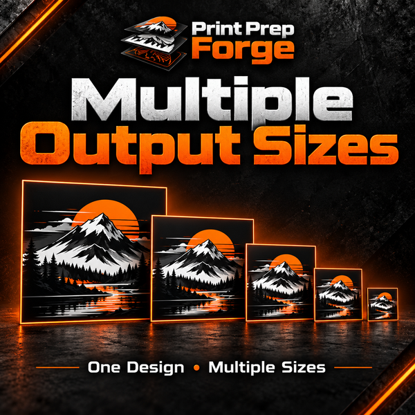 Multiple Output Sizes